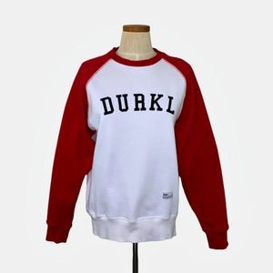 100% heavy cotton baseball sweater unisex